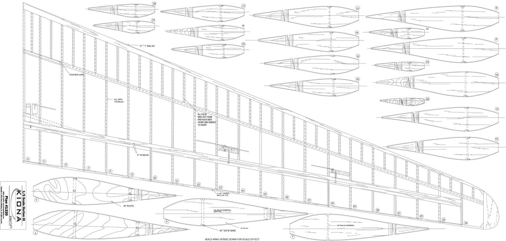 Plan - 1220 Horten III