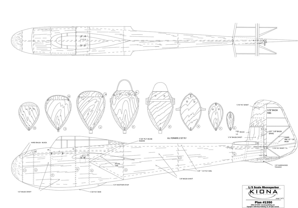 Plan - 1350 DFS Rhönsperber