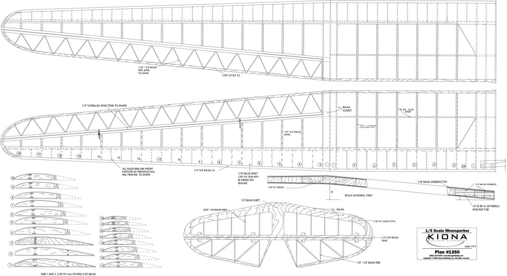 Plan - 1350 DFS Rhönsperber