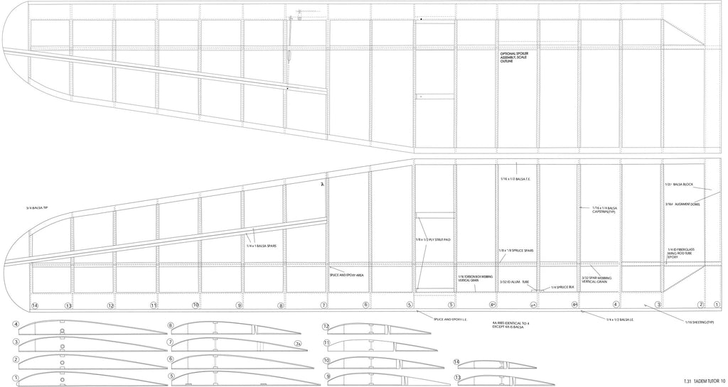 Plan - 1460 T-31 Tandem Tutor