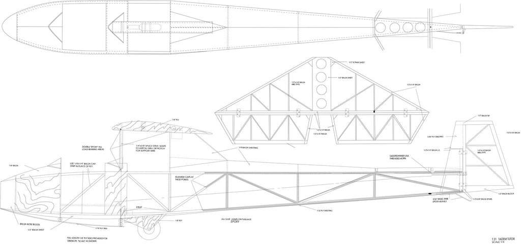 Plan - 1460 T-31 Tandem Tutor
