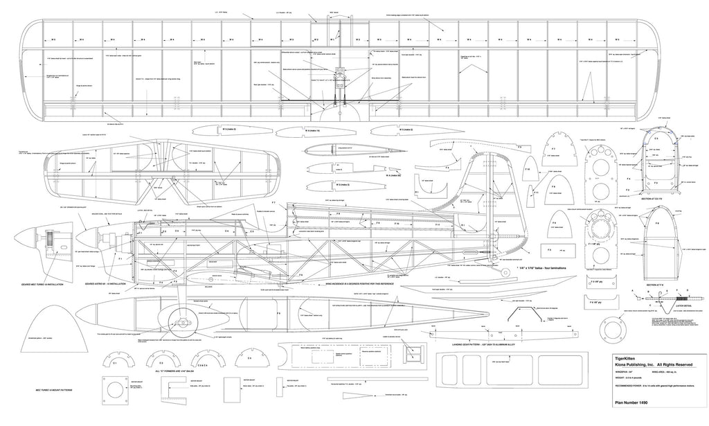 Plan - 1490 Tiger Kitten