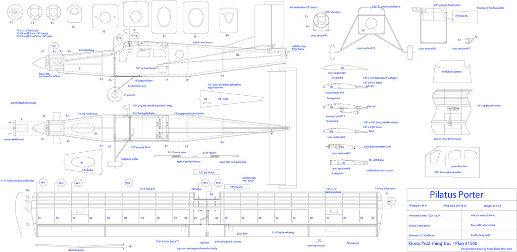 Plan - 1560 Pilatus Porter