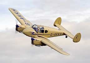 Plan - 2105 Miles M.65 Gemini