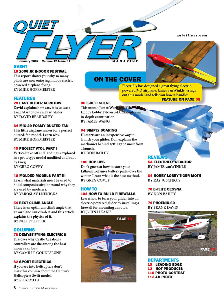 RC-SF - 2007 (Vol-12-01 January - Quiet Flyer)
